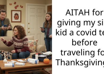 AITAH for giving my sick kid a covid test before traveling for Thanksgiving?