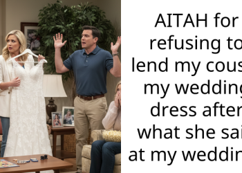 AITAH for refusing to lend my cousin my wedding dress after what she said at my wedding?