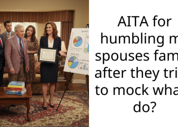 AITA for humbling my spouses family after they tried to mock what I do?