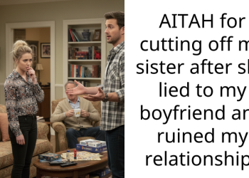 AITAH for cutting off my sister after she lied to my boyfriend and ruined my relationship?