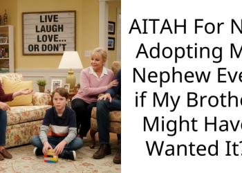 AITAH For Not Adopting My Nephew Even if My Brother Might Have Wanted It?