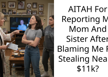 AITAH For Reporting My Mom And Sister After Blaming Me For Stealing Nearly $11k?