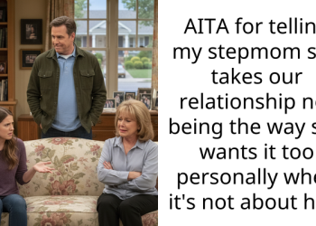 AITA for telling my stepmom she takes our relationship not being the way she wants it too personally when it’s not about her?