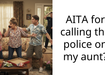 AITA for calling the police on my aunt?