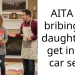 AITA for bribing my daughter to get in her car seat?