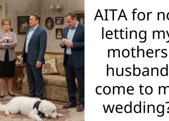 AITA for not letting my mothers husband come to my wedding?