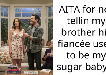 AITA for not tellin my brother his fiancée used to be my sugar baby??