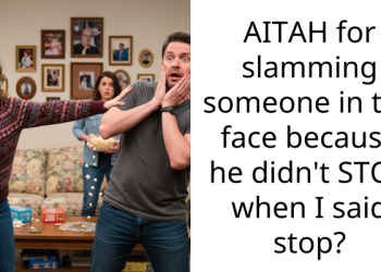 AITAH for slamming someone in the face because he didn’t STOP when I said stop?