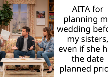 AITA for planning my wedding before my sisters, even if she had the date planned prior?