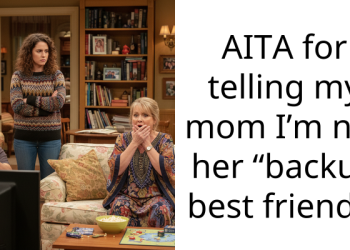 AITA for telling my mom I’m not her “backup best friend”?