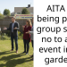 AITA for being part of group saying no to a big event in our gardens?