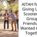 AITAH for Not Giving Up My Scooter to a Group of Friends Who Wanted to Ride Together?
