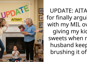 UPDATE: AITAH for finally arguing with my MIL over giving my kid sweets when my husband keeps brushing it off?