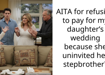 AITA for refusing to pay for my daughter’s wedding because she uninvited her stepbrother?