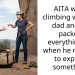 AITA went climbing with my dad and he packed everything up when he refused to explain something