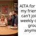 AITA for telling my friend she can’t join our weekly dinner group anymore?