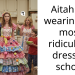 Aitah for wearing my most ridiculous dress to school