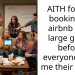 AITH for not booking an airbnb for a large group before everyone pays me their share?