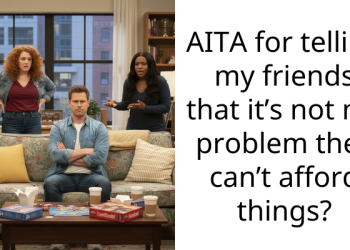 AITA for telling my friends that it’s not my problem they can’t afford things?