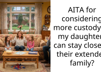 AITA for considering more custody so my daughters can stay close to their extended family?