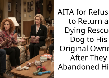 AITA for Refusing to Return a Dying Rescue Dog to His Original Owners After They Abandoned Him?
