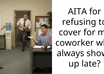 AITA for refusing to cover for my coworker who always shows up late?