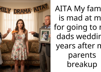 AITA My family is mad at me for going to my dads wedding years after my parents breakup