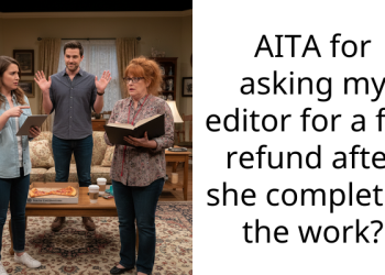 AITA for asking my editor for a full refund after she completed the work?