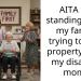 AITA for standing up to my family trying to take property from my disabled mom?