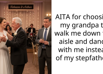 AITA for choosing my grandpa to walk me down the aisle and dance with me instead of my stepfather?