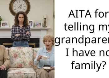 AITA for telling my grandparents I have no family?