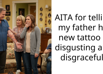 AITA for telling my father his new tattoo is disgusting and disgraceful?