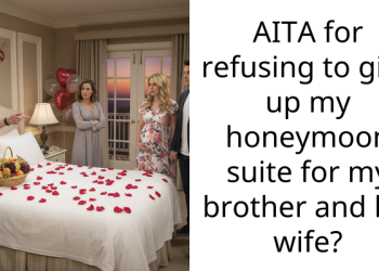 AITA for refusing to give up my honeymoon suite for my brother and his wife?