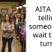 AITA for telling someone to wait their turn?