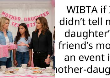 WIBTA if I didn’t tell my daughter’s friend’s mom an event is mother-daughter