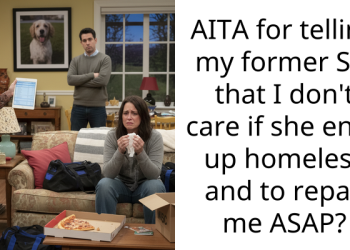 AITA for telling my former SIL that I don’t care if she ends up homeless and to repay me ASAP?