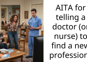 AITA for telling a doctor (or nurse) to find a new profession?