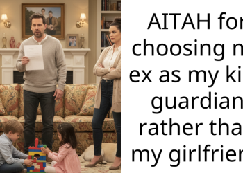 AITAH for choosing my ex as my kids guardian rather than my girlfriend