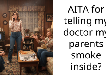 AITA for telling my doctor my parents smoke inside?
