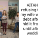 AITAH for refusing to help my wife with her debt after she hid it from me until after the wedding?