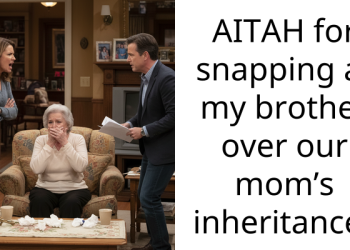 AITAH for snapping at my brother over our mom’s inheritance?