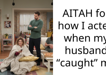 AITAH for how I acted when my husband “caught” me