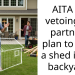 AITA for vetoing my partner’s plan to build a shed in our backyard?