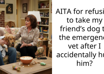 AITA for refusing to take my friend’s dog to the emergency vet after I accidentally hurt him?