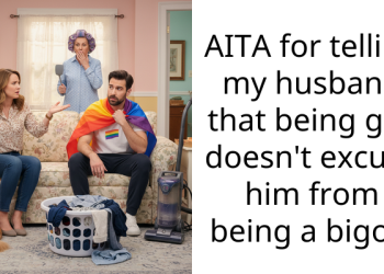 AITA for telling my husband that being gay doesn’t excuse him from being a b**ot?