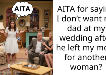 AITA for saying I don’t want my dad at my wedding after he left my mom for another woman?