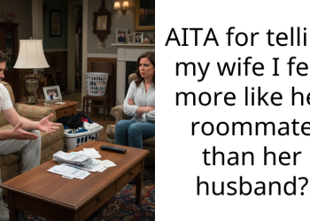 AITA for telling my wife I feel more like her roommate than her husband?