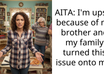AITA: I’m upset because of my brother and my family turned this issue onto me.