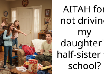 AITAH for not driving my daughter’s half-sister to school?