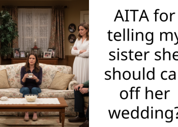 AITA for telling my sister she should call off her wedding?